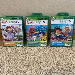 Leapfrog Leap TV 3 Games ages 3-5